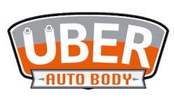 Uber Auto Body Logo
